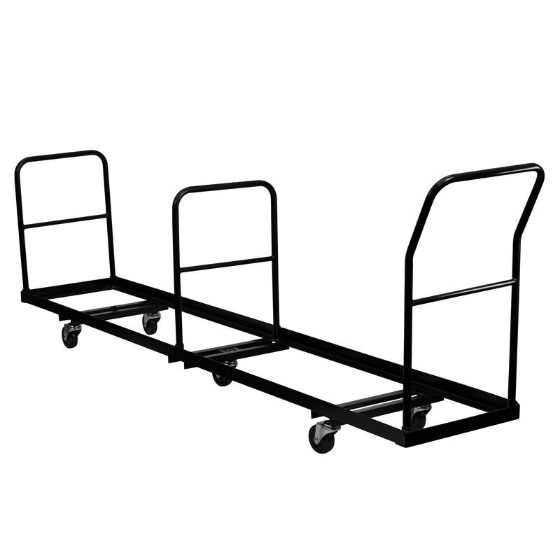Kaden Vertical Storage Folding Chair Dolly - 50 Chair Capacity
