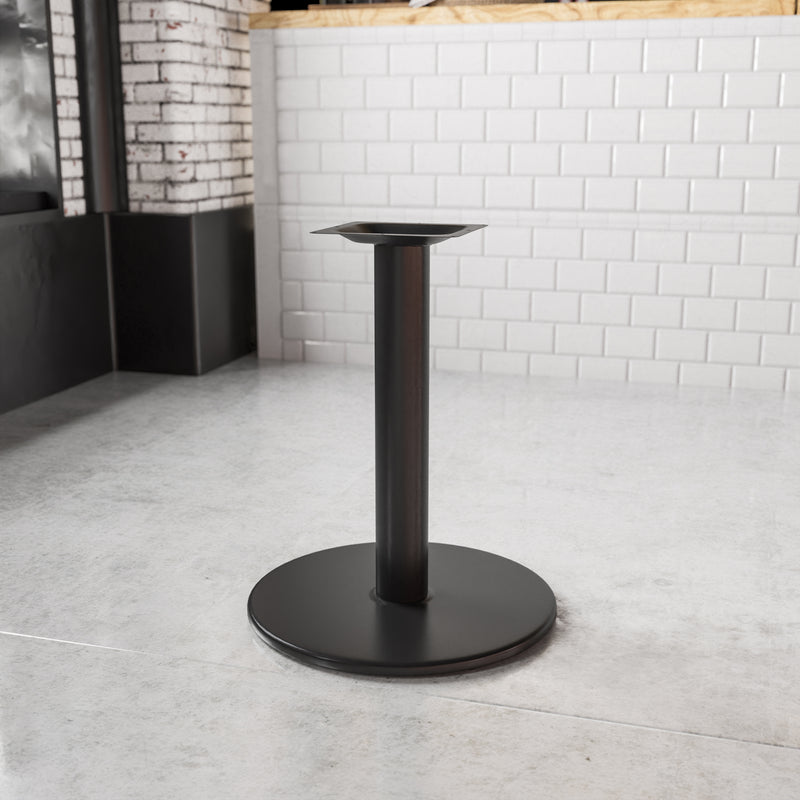 Beverly 24'' Round Restaurant Table Base with 4'' Dia. Table Height Column