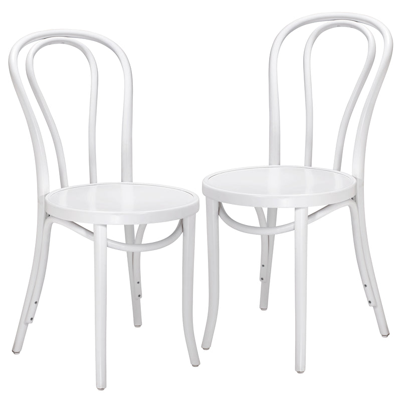 Set of 2 Classic Solid Beech Wood Bentwood Hairpin Indoor Side Chair ( Free Shipping )