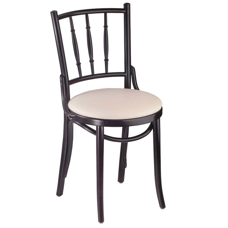 Vintage Inspired Bentwood Solid Beech Wood Indoor Restaurant Side Chair - Moda Seating Corp