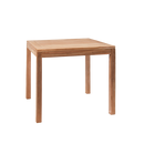 31.5" x 31.5" Indoor/ Outdoor Teak Wood Table in Natural Finish, Various Sizes