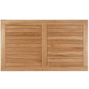 Teak Wood Table Top in Natural Finish