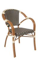 Aluminum Wicker Armchair