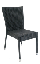 Aluminum Synthetic Wicker Chair