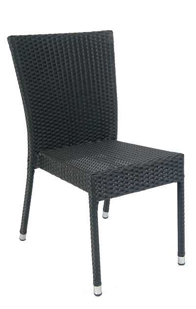 Aluminum Synthetic Wicker Chair