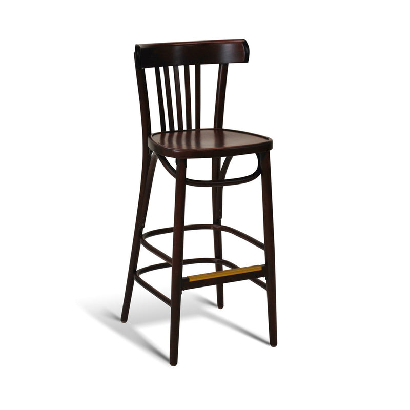 788 Bentwood Solid Beech Wood Restaurant Bar Stool