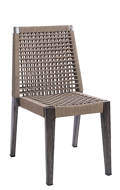 Outdoor Aluminum Chair & Terylene Fabric Seat & Back