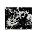 Indoor Black Artificial Granite Table Top with White Veining