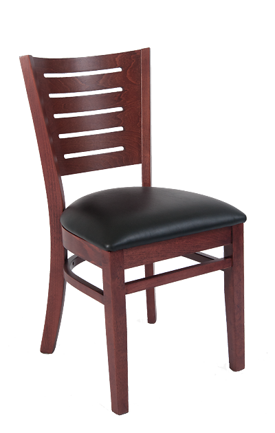 Beechwood Darby Series Slat Back Restaurant Chair
