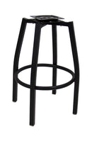 Swivel Metal Barstool Bottom Frame in Black Finish