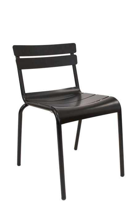 Black Metal Outdoor Chair
