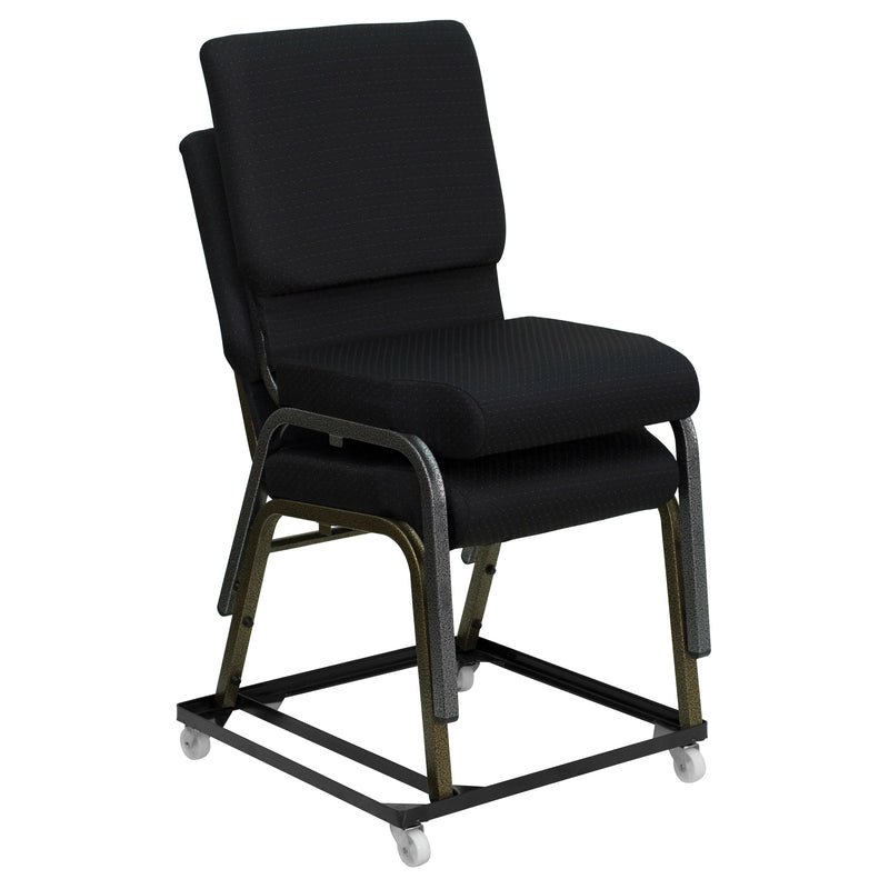 HERCULES Series Steel Stack Chair and Church Chair Dolly