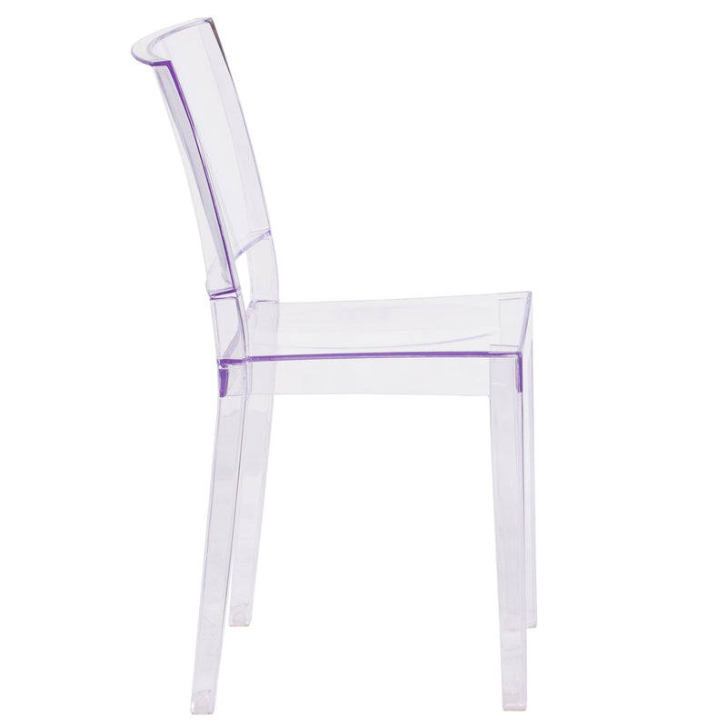 Phantom Series Transparent Stacking Side Chair