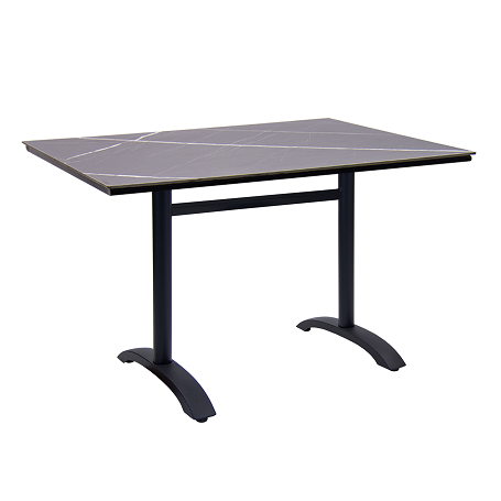 30" x 48" High Pressure Laminate Table Top & Aluminum Base