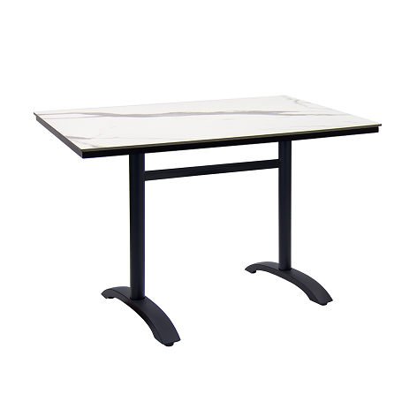 30" x 48" High Pressure Laminate Table Top & Aluminum Base