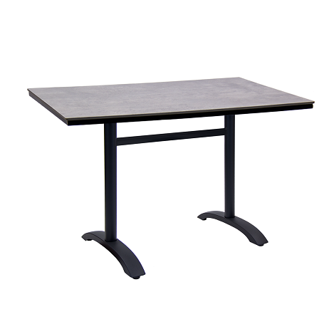 30" x 48" High Pressure Laminate Table Top & Aluminum Base