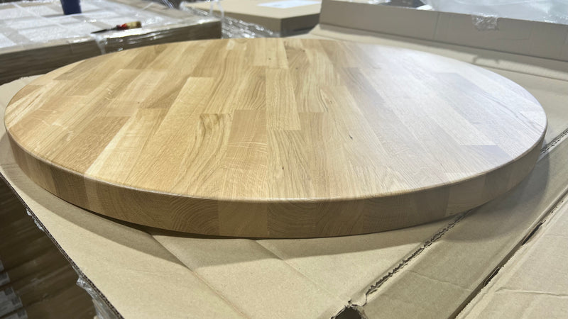 Oakwood Butcher Block Table Top - Commercial Grade