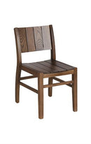 Indoor Elmwood Chair in Walnut Finish