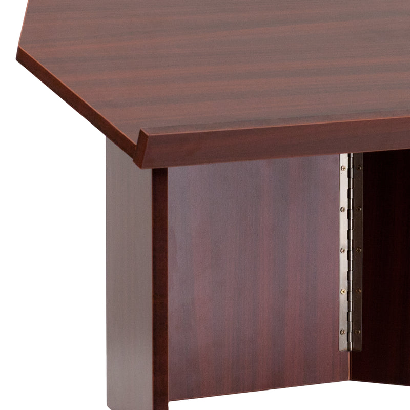 Nelly Black Computer Desk with Top Shelf