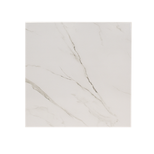 Molded Compression Table Top in Marble White, Indoor Use