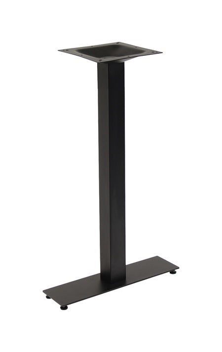 Outdoor Cast Iron 2-Prong Bar Height Table Base 6"x 22"