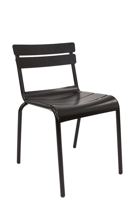 Black Metal Outdoor Chair,