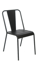 Black Iron Outdoor Chair