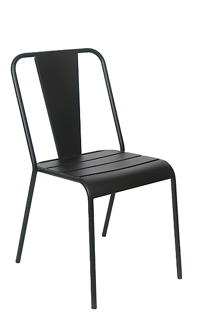 Black Iron Outdoor Chair