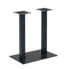 Outdoor Use 18" x 36" Rectangle Steel Bar Height Table Base