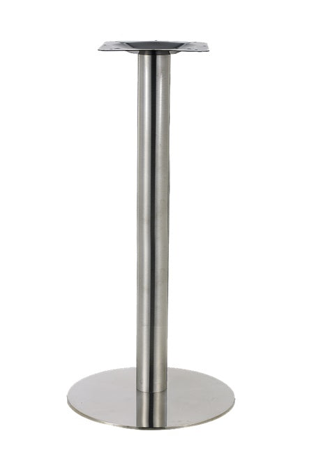 Outdoor Stainless Steel Table Bar Height Bases, 20R