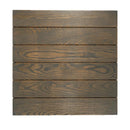 1 1/2" Indoor/Outdoor Ashwood Table Top with Charred Finish