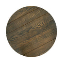 1 1/2" Indoor/Outdoor Ashwood Table Top with Charred Finish