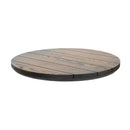 1 1/2" Indoor/Outdoor Ashwood Table Top with Charred Finish