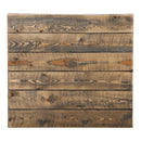 Indoor 1 1/2-Inch Thick Pinewood Table Top with Natural Finish and Rustic Plank Design