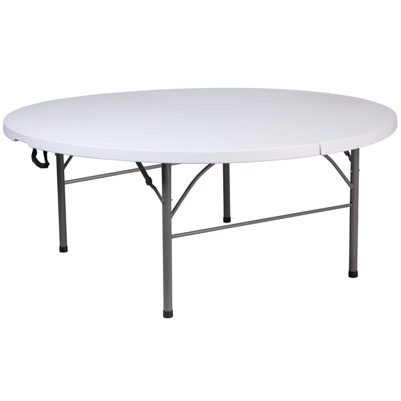 Kathryn 5-Foot Granite White Plastic Folding Training Table