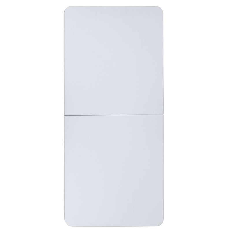 Kathryn 5-Foot Granite White Plastic Folding Table