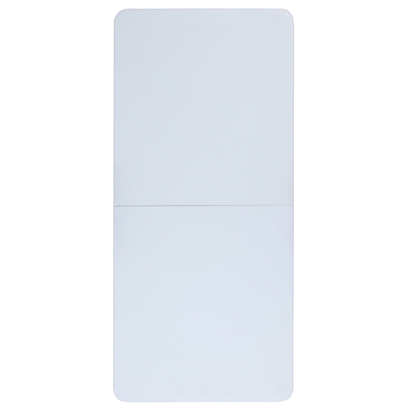 Paige 4.93-Foot Kid's Granite White Plastic Folding Table