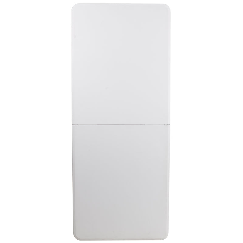 Kathryn 8-Foot Granite White Plastic Folding Table
