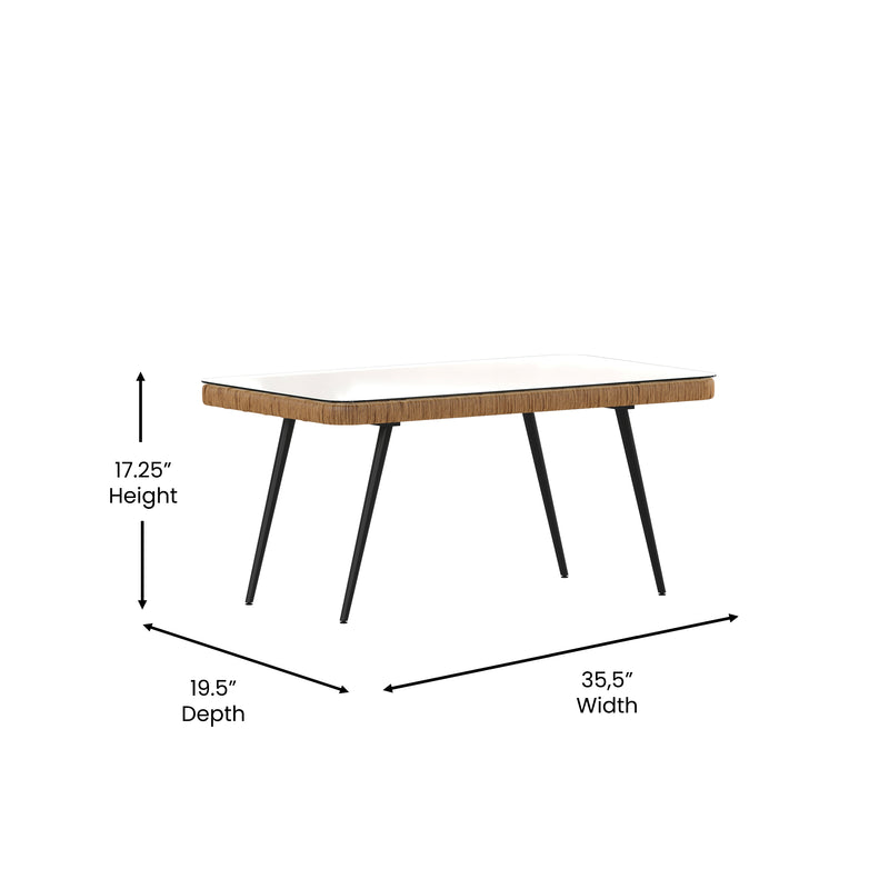 Harris 5 Piece Commercial Indoor/Outdoor Table and Chairs with Black Poly Resin Slatted Backs and Seats
