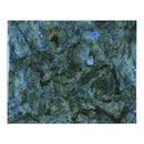 Indoor Marble Blue Resin Table Top with Dark Veining
