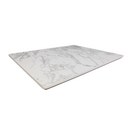 7/8" Sintered Stone Table Top in White Marble Color ST-14