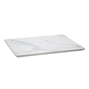 7/8" Sintered Stone Table Top in Carrera White Color