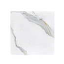 Subtle Veining White Sintered Stone Table Top , Indoor/Outdoor Use