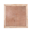 Rubberwood Edge in Cherry Color Sintered Stone Table Top