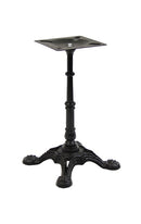 Outdoor Contemporary Cast Iron Table Base for Outdoor Use