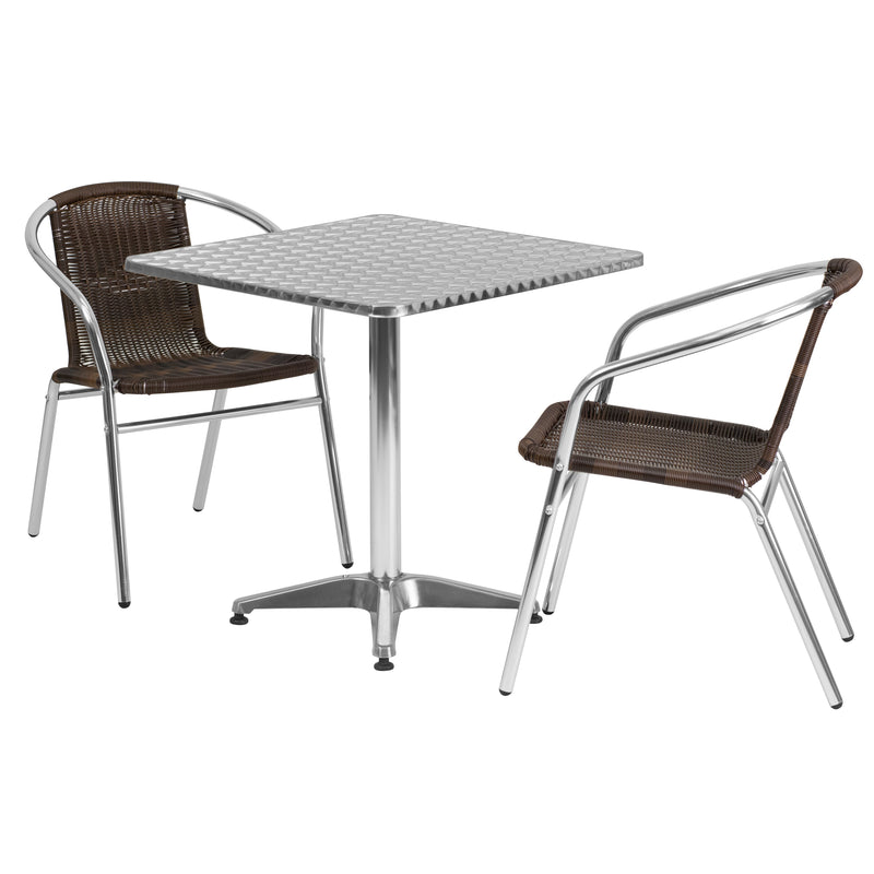 TLH-ALUM-28SQ-020-CHR4-
