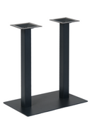 Indoor Use 18" x 36" Rectangle Steel Bar Height Base