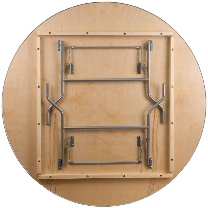 Amara 72'' x 12'' x 12'' Birchwood Bar Top Riser with Silver Legs