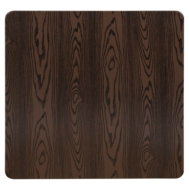 Glenbrook 36" Square Rustic Wood Laminate Table Top