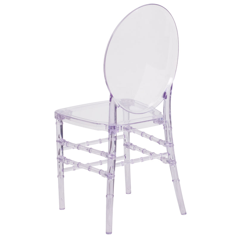 Flash Elegance Crystal Ice Stacking Florence Chair